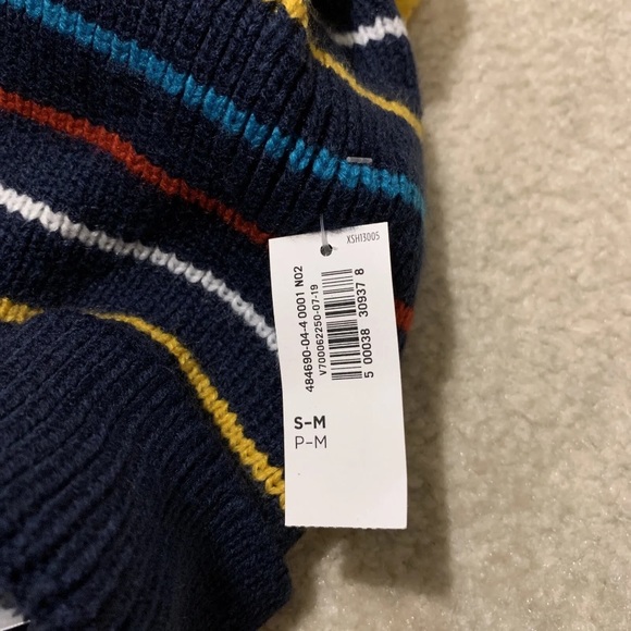 Old Navy Lot of 2 Toddler Kid Winter Hats Toques Caps Size S-M Acrylic Polyester - Picture 7 of 12